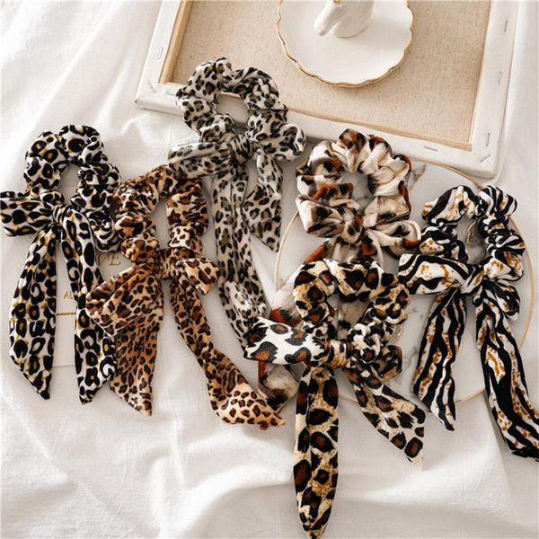 hair accessories fashion woman leopard bow bands elastic loop ponytail ties scrunchies head wear
hair accessories fashion woman leopard bow bands elastic loop ponytail ties scrunchies head wear