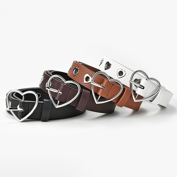 belts 106cm women's pu leather with heart ring buckle lady decorative hollow belt for pants jeans vintage style a66, Black;brown
belts 106cm women's pu leather with heart ring buckle lady decorative hollow belt for pants jeans vintage style a66, Black;brown