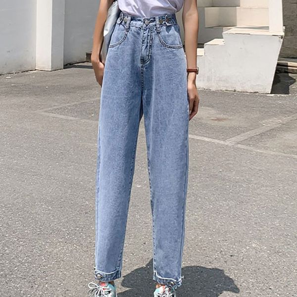 jeans vintage high denim pants loose blue 100% cotton elastic waist streetwear women winter straight mom jeans
jeans vintage high denim pants loose blue 100% cotton elastic waist streetwear women winter straight mom jeans