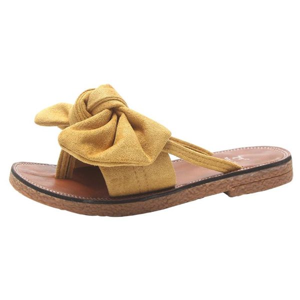 slippers solid color casual women flip flops summer beach bow tie wear resistant outdoor breathable flat heel slip on adults fashion, Black
slippers solid color casual women flip flops summer beach bow tie wear resistant outdoor breathable flat heel slip on adults fashion, Black