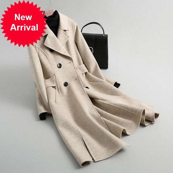 women's wool & blends women a38016 2021 fall/winter fashion solid jacket lady's long style pocket leisure coat, Black
women's wool & blends women a38016 2021 fall/winter fashion solid jacket lady's long style pocket leisure coat, Black