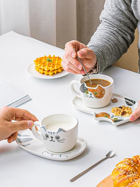 mugs coffee cup with saucer ceramic set afternoon tea snack party drink home el decoration creative gift
mugs coffee cup with saucer ceramic set afternoon tea snack party drink home el decoration creative gift