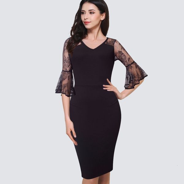 dresses autumn women black floral lace mesh patchwork formal party vintage elegant flare sleeve sheath office bodycon hb394, Black;gray
dresses autumn women black floral lace mesh patchwork formal party vintage elegant flare sleeve sheath office bodycon hb394, Black;gray