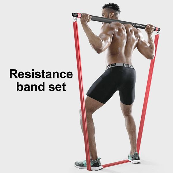 resistance bands fitness band set yoga elastic upgrade training pilates bar women men gym exercise equipments
resistance bands fitness band set yoga elastic upgrade training pilates bar women men gym exercise equipments