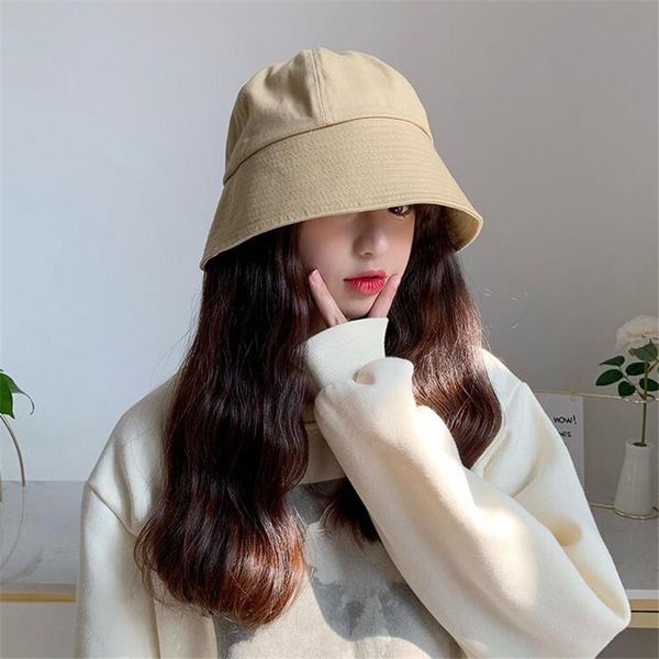 cotton bucket hats women summer sunscreen caps solid retro sunbonnet fedoras outdoor fashion fisherman beach cap wide brim, Blue;gray
cotton bucket hats women summer sunscreen caps solid retro sunbonnet fedoras outdoor fashion fisherman beach cap wide brim, Blue;gray