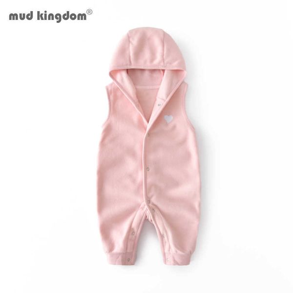 mudkingdom baby boys girls rompers autumn sleeveless solid children clothing hooded warm crawl jumpsuit kids clothes 210615, Blue
mudkingdom baby boys girls rompers autumn sleeveless solid children clothing hooded warm crawl jumpsuit kids clothes 210615, Blue