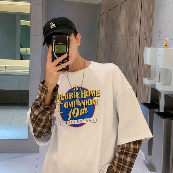 mens sweater summer hong kong style holiday two ins round neck sweater korean version student bottomed coat tide brand trend loose men, Black
mens sweater summer hong kong style holiday two ins round neck sweater korean version student bottomed coat tide brand trend loose men, Black