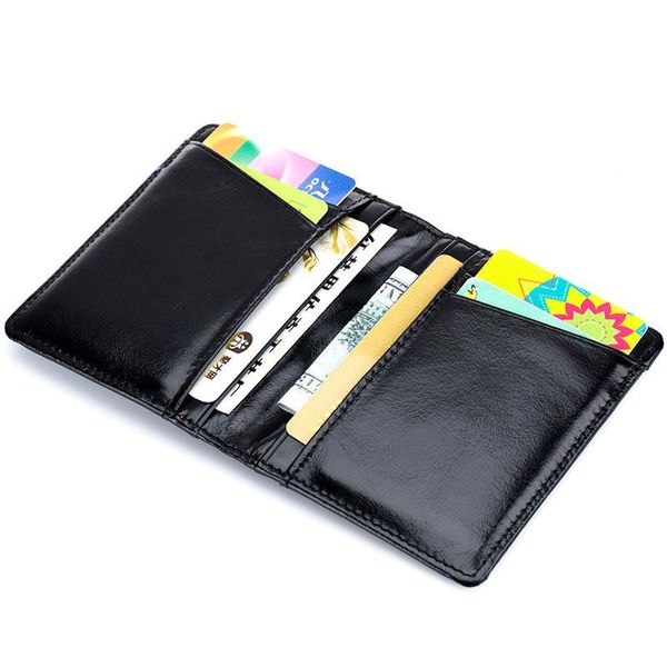 card holders woman holder cash wallet genuine leather kaarten business protector id organizer male, Brown;gray
card holders woman holder cash wallet genuine leather kaarten business protector id organizer male, Brown;gray