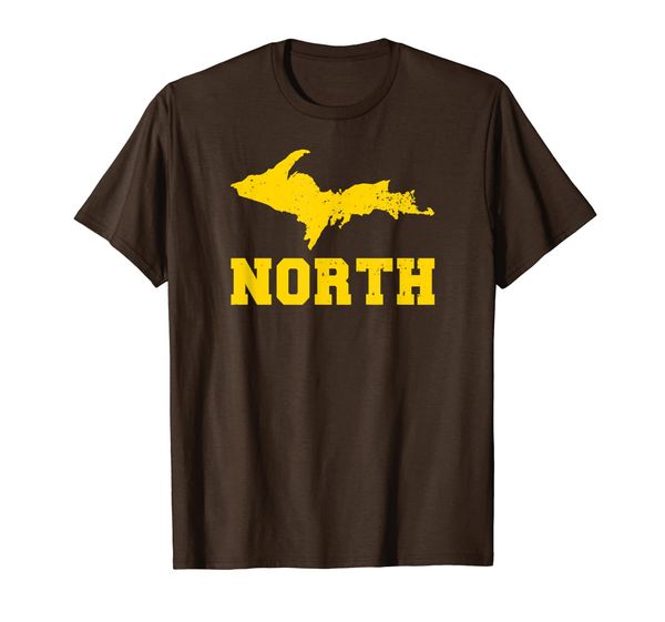 Up North Gold Michigan Upper Peninsula Yooper Souvenir T-Shirt, Mainly pictures
Up North Gold Michigan Upper Peninsula Yooper Souvenir T-Shirt, Mainly pictures