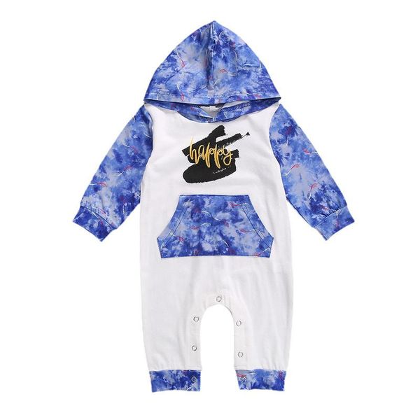 jumpsuits baby boy girl hooded rompers long sleeve tie dye letter print one piece jumpsuit pants with front pocket, Blue
jumpsuits baby boy girl hooded rompers long sleeve tie dye letter print one piece jumpsuit pants with front pocket, Blue