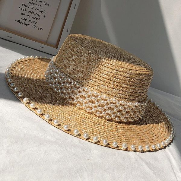 wide brim hats baseball cap korean summer shade japanese pearl fashion straw women's casual outdoor female hat, Blue;gray
wide brim hats baseball cap korean summer shade japanese pearl fashion straw women's casual outdoor female hat, Blue;gray