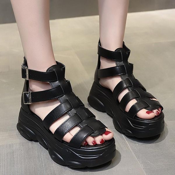 sandals women cool boots 2021 summer fashion platform outdoor casual sandalia female beach shoes ladies roman thick high heels, Black
sandals women cool boots 2021 summer fashion platform outdoor casual sandalia female beach shoes ladies roman thick high heels, Black