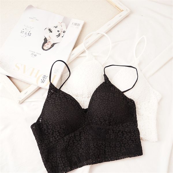 Summer Underwear Camisole Tops Sexy V-Neck Lace Tops Women Lace Hollow Intimates Crop Top, Black
Summer Underwear Camisole Tops Sexy V-Neck Lace Tops Women Lace Hollow Intimates Crop Top, Black