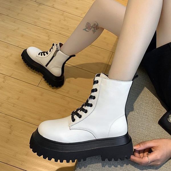 boots female 2021 leather booties lace up white black winter women shoes non-slip girl combat botas de mujer
boots female 2021 leather booties lace up white black winter women shoes non-slip girl combat botas de mujer