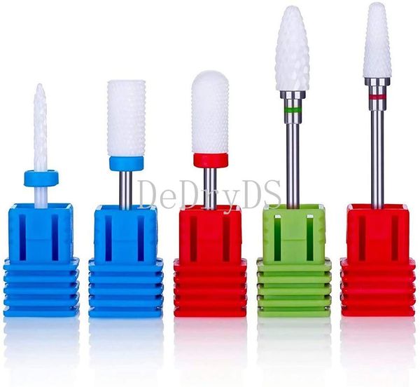 nail art equipment 5pcs professional ceramic drill bits set acrylic file bit for manicure pedicure cuticle gel polishing, Silver
nail art equipment 5pcs professional ceramic drill bits set acrylic file bit for manicure pedicure cuticle gel polishing, Silver
