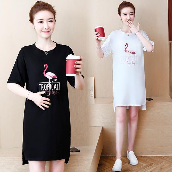 maternity dresses 089# clothes summer short sleeves t shirt easy matching loose stylish dress pregnant women mom, White
maternity dresses 089# clothes summer short sleeves t shirt easy matching loose stylish dress pregnant women mom, White