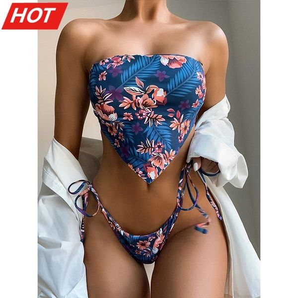 ellolace floral print swimwear women bandeau swimsuit separate bikini brazilian micro set bathing suit drop women's, White;black
ellolace floral print swimwear women bandeau swimsuit separate bikini brazilian micro set bathing suit drop women's, White;black