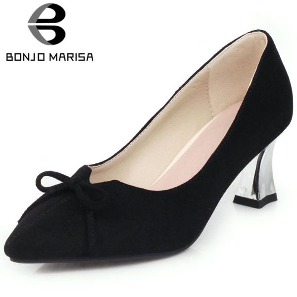 dress shoes bonjomarisa sweet girls spring pumps butterfly knot high heels women metal heel pointed toe slip on casual woman, Black
dress shoes bonjomarisa sweet girls spring pumps butterfly knot high heels women metal heel pointed toe slip on casual woman, Black