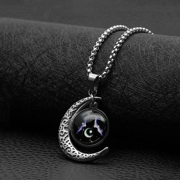 pendant necklaces fashion twelve constellation titanium steel personality student hanging jewelry couple wild street, Silver
pendant necklaces fashion twelve constellation titanium steel personality student hanging jewelry couple wild street, Silver
