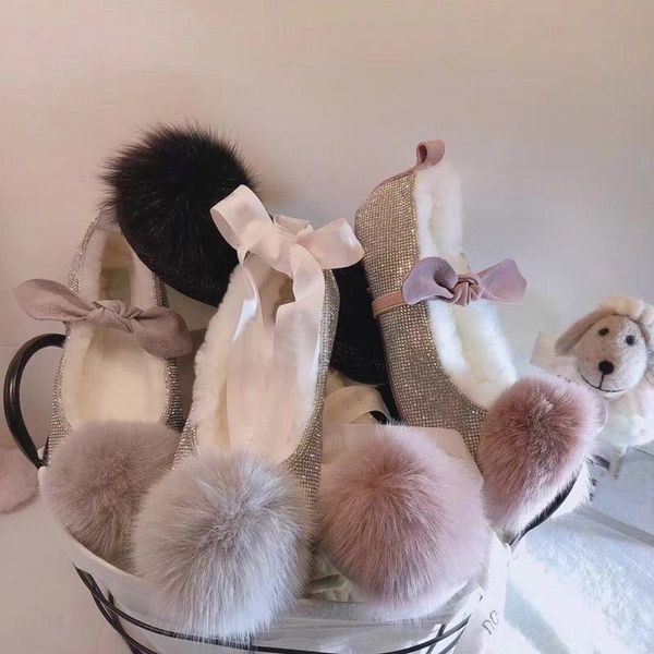 dress shoes 2021 arrivals fashion girls's female winter fur bean ballet velvet hairball bow rhinestone hair cashmere, Black
dress shoes 2021 arrivals fashion girls's female winter fur bean ballet velvet hairball bow rhinestone hair cashmere, Black