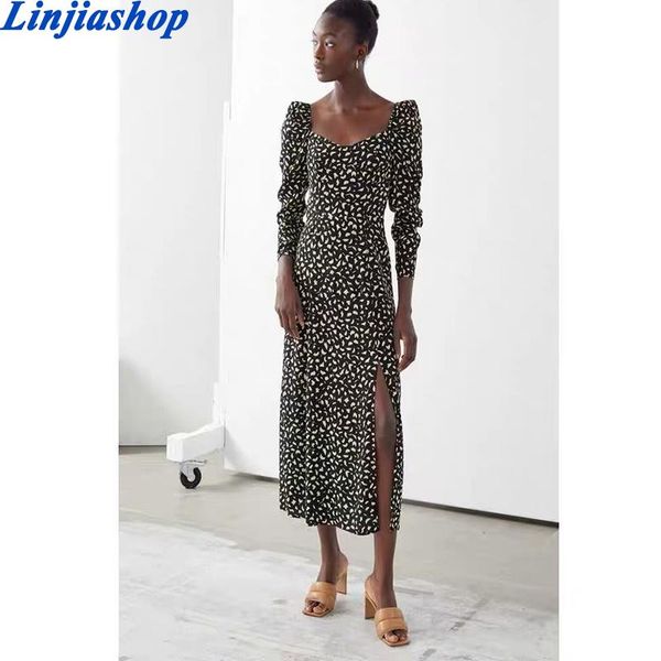casual dresses autumn clothes black print woman dress vintage smock midi women fall 2021 long sleeve back elastic ladies, Black;gray
casual dresses autumn clothes black print woman dress vintage smock midi women fall 2021 long sleeve back elastic ladies, Black;gray