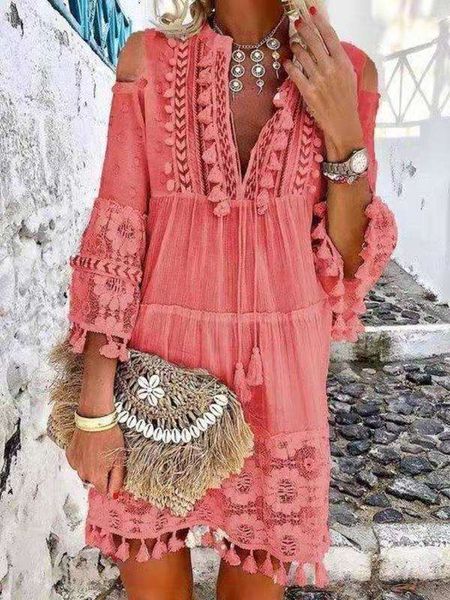 off casual dresses patchwork shoulder strap long sleeve solid lace dress 7 colors 6, Black;gray
off casual dresses patchwork shoulder strap long sleeve solid lace dress 7 colors 6, Black;gray