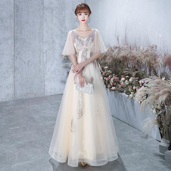 ethnic clothing embroidery flower lace cheongsam mesh pleated long qipao bandage flying sleeves prom dresses charming formal party vestidos, Red
ethnic clothing embroidery flower lace cheongsam mesh pleated long qipao bandage flying sleeves prom dresses charming formal party vestidos, Red