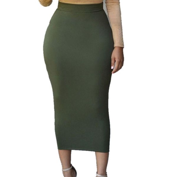 skirts women lady pencil high waist bodycon straight slim skirt stretch solid midi long, Black
skirts women lady pencil high waist bodycon straight slim skirt stretch solid midi long, Black