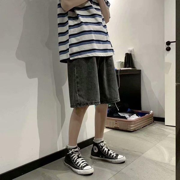 men's jeans high waist women vintage wide leg loose drawstring denim pants harajuku streetwear baggy short trouser female plus, Blue
men's jeans high waist women vintage wide leg loose drawstring denim pants harajuku streetwear baggy short trouser female plus, Blue