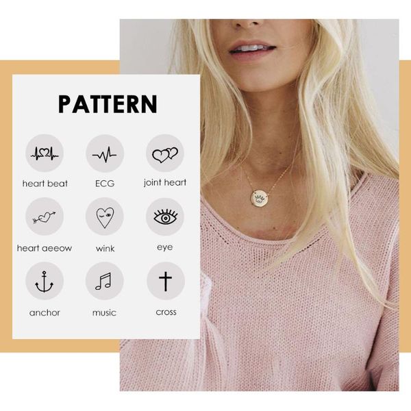 pendant necklaces carlidana engrave crown choker necklace women trendy minimalist 316l stainless steel for jewelry, Silver
pendant necklaces carlidana engrave crown choker necklace women trendy minimalist 316l stainless steel for jewelry, Silver