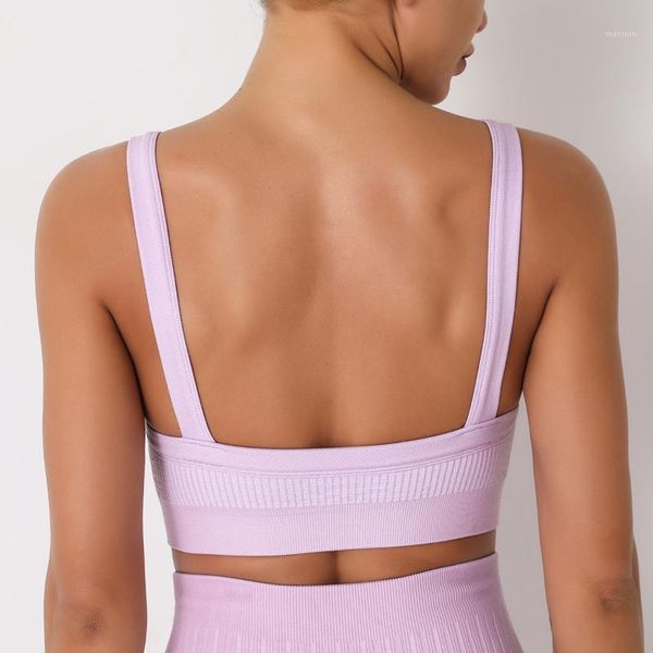 yoga outfit women backless ribbed sport gym bralette tube underwear female bra without seamless sportswear low back sports
yoga outfit women backless ribbed sport gym bralette tube underwear female bra without seamless sportswear low back sports