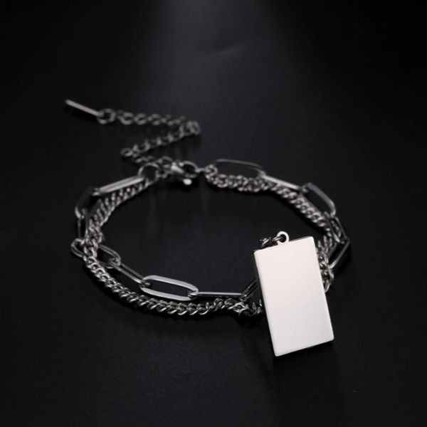 charm bracelets eueavan 5pcs fashion bracelet bistratal chain rectangle stainless steel jewelry gifts for men women, Golden;silver
charm bracelets eueavan 5pcs fashion bracelet bistratal chain rectangle stainless steel jewelry gifts for men women, Golden;silver