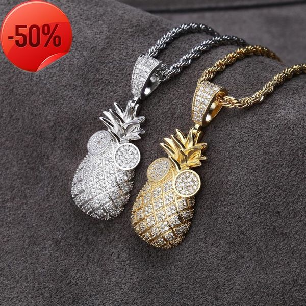 cartoon character pineapple head wearing glasses hip hop personality pendant full of zircon tide necklace with gold australian jewelry, Silver
cartoon character pineapple head wearing glasses hip hop personality pendant full of zircon tide necklace with gold australian jewelry, Silver