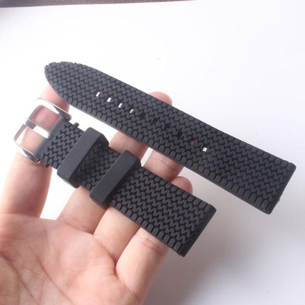 watch bands strap 22mm universal band silicone rubber link bracelet wrist light soft for gear s3 release pins spring bar, Black;brown
watch bands strap 22mm universal band silicone rubber link bracelet wrist light soft for gear s3 release pins spring bar, Black;brown