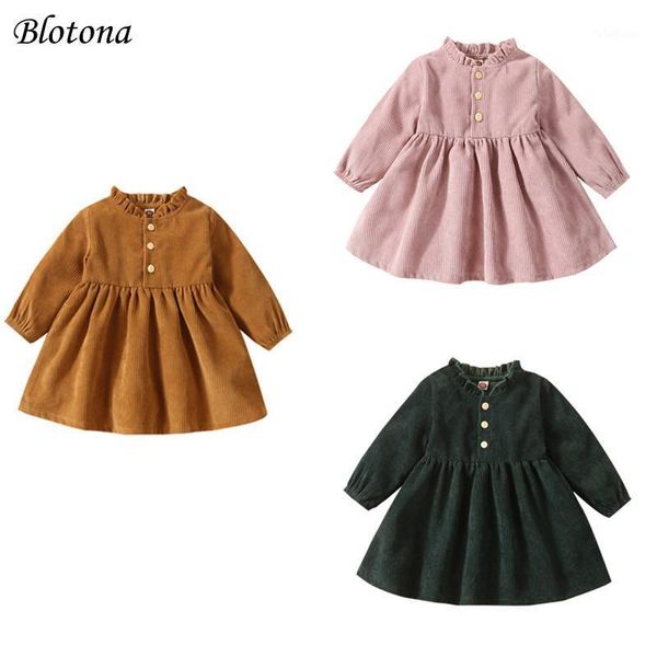 girl's dresses blotona sweet kids girls corduroy dress,solid color round neck long sleeve ruffled a-line dress for spring fall, 1-4year, Red;yellow
girl's dresses blotona sweet kids girls corduroy dress,solid color round neck long sleeve ruffled a-line dress for spring fall, 1-4year, Red;yellow