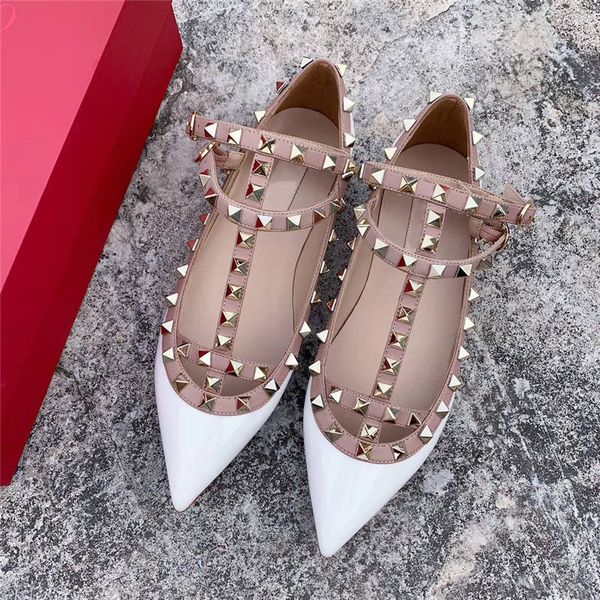 2020 high luxury shoes stud sandals pointed high heels shoes designer shoes nude fashion wedding rivets women pumps valentine, Black
2020 high luxury shoes stud sandals pointed high heels shoes designer shoes nude fashion wedding rivets women pumps valentine, Black