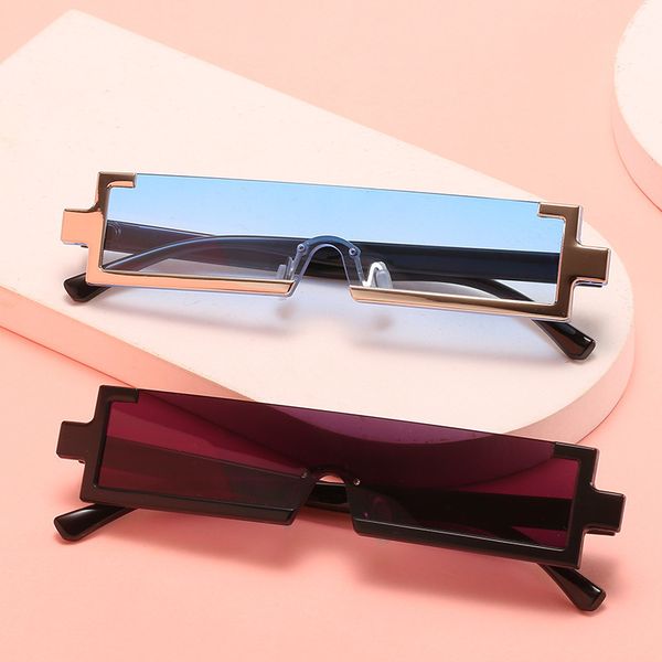 designer 2021 new small box women's fashion trend glasses personality one piece funny concave sunglasses men, White;black
designer 2021 new small box women's fashion trend glasses personality one piece funny concave sunglasses men, White;black