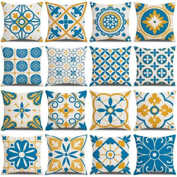 cushion/decorative pillow nordic style decorative throw case blue geometric lumbar cushion cover decoration for sofa home cojines 45x45
cushion/decorative pillow nordic style decorative throw case blue geometric lumbar cushion cover decoration for sofa home cojines 45x45