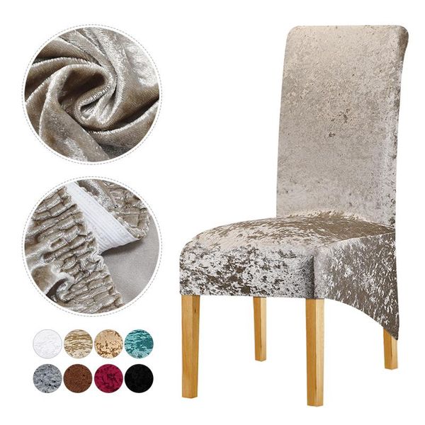 chair covers xl size shiny plush stretch cover long back high velvet seat big elastic universal home banquet party
chair covers xl size shiny plush stretch cover long back high velvet seat big elastic universal home banquet party