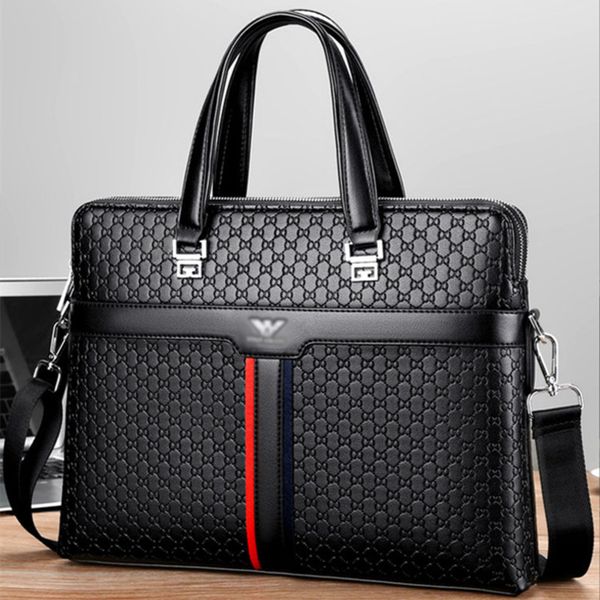 2021 men business handbags briefcase leather lapbags waterproof 14 inch portable multifunction document office messenger bag
2021 men business handbags briefcase leather lapbags waterproof 14 inch portable multifunction document office messenger bag