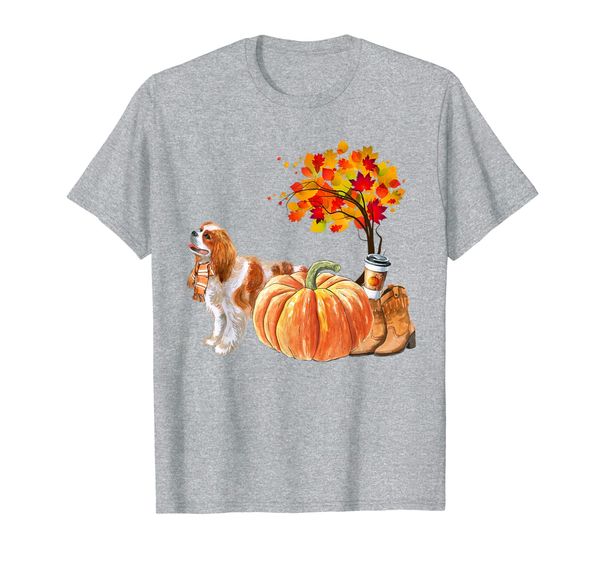 Cavalier King Charles Spaniel Scarf Pumpkin Spice Latte Fall T-Shirt, Mainly pictures
Cavalier King Charles Spaniel Scarf Pumpkin Spice Latte Fall T-Shirt, Mainly pictures