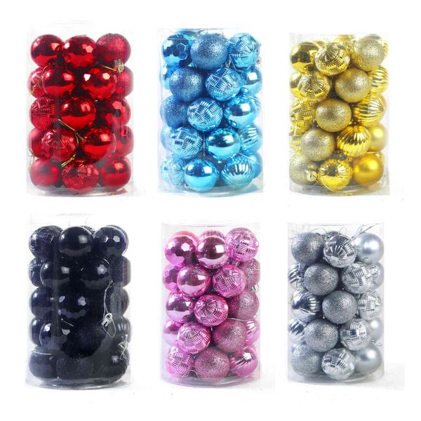 4cm barrel shaped color christmas ball set electroplated plastic ball christmas tree decorative pendant
4cm barrel shaped color christmas ball set electroplated plastic ball christmas tree decorative pendant