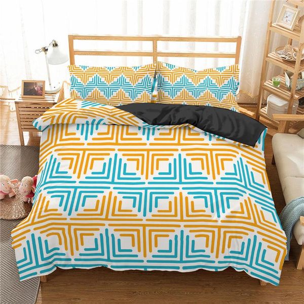 bedding sets 3d print geometric set 2/3pc comforter cover pillowcase single double full luxury bed bedspread
bedding sets 3d print geometric set 2/3pc comforter cover pillowcase single double full luxury bed bedspread