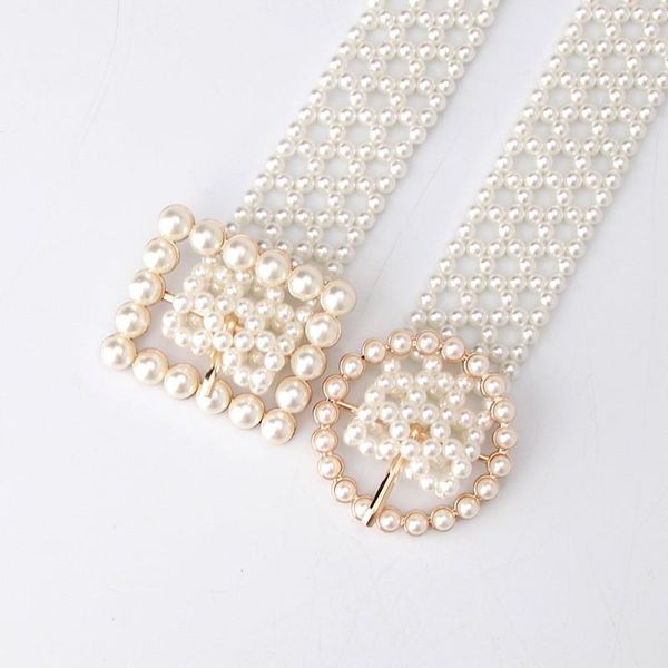 belts 2021 luxury fashion elegant lady pearl waist elastic chain belt for women decoritive girls dress crystal strap, Black;brown
belts 2021 luxury fashion elegant lady pearl waist elastic chain belt for women decoritive girls dress crystal strap, Black;brown