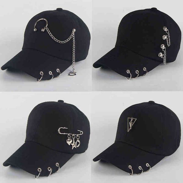 fashion hip hop baseball cap bts creative piercing ring caps punk casual solid adjustable hat, Blue;gray
fashion hip hop baseball cap bts creative piercing ring caps punk casual solid adjustable hat, Blue;gray