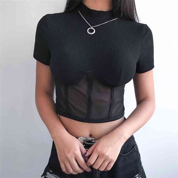 suchcute cropped black basic women clothes summer short sleeve feminino casual cotton teeharajuku 210330, White
suchcute cropped black basic women clothes summer short sleeve feminino casual cotton teeharajuku 210330, White