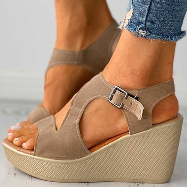 sandals summer retro gladiator women platform wedge heel flock ankle buckle strap suede cutout peep toe fashion shoes ladies ejrv, Black
sandals summer retro gladiator women platform wedge heel flock ankle buckle strap suede cutout peep toe fashion shoes ladies ejrv, Black