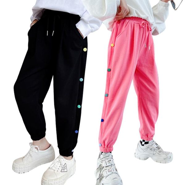 trousers girl sport pants colorful button sweatpants for girls casual style child spring autumn kids clothes 6 8 10 12 14, Blue
trousers girl sport pants colorful button sweatpants for girls casual style child spring autumn kids clothes 6 8 10 12 14, Blue