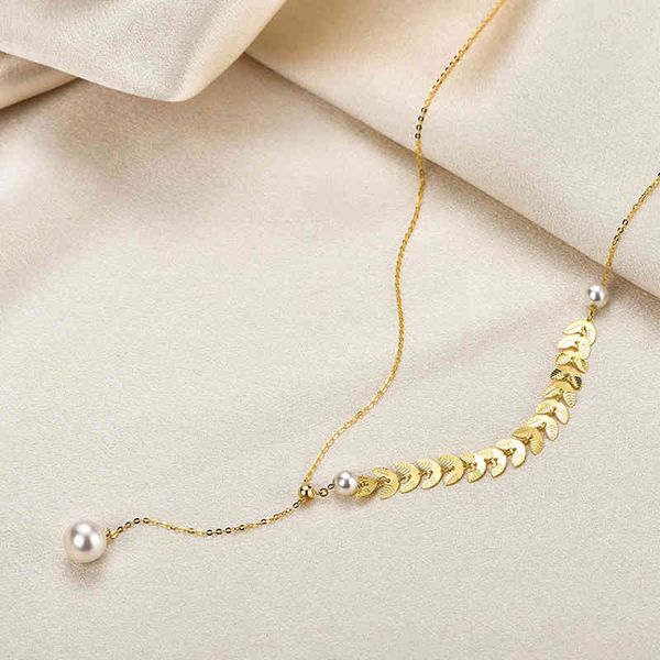 necklaces nymph fine jewelry genuine 18k gold necklace natural freshwater pearl pendant real au750 tassel chain for women wedding d511, Silver
necklaces nymph fine jewelry genuine 18k gold necklace natural freshwater pearl pendant real au750 tassel chain for women wedding d511, Silver