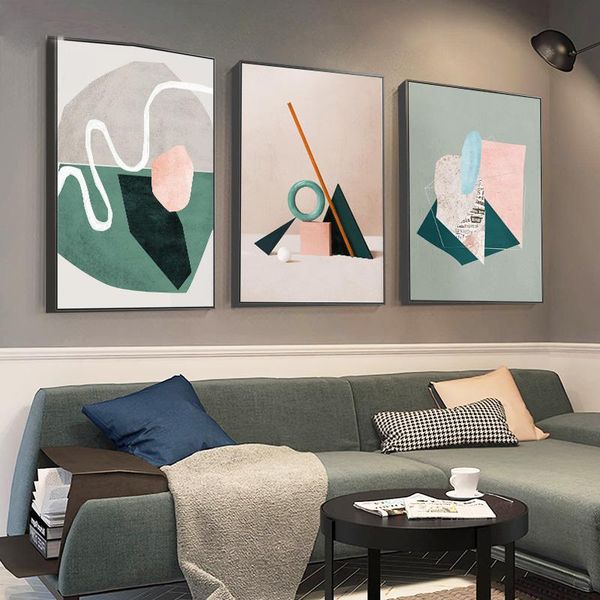 nordic wall art canvas painting abstract solid geometric texture color block poster print picture for living room decor paintings
nordic wall art canvas painting abstract solid geometric texture color block poster print picture for living room decor paintings